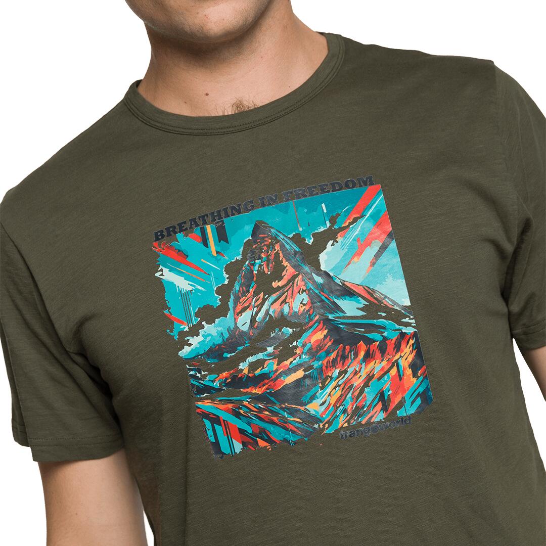 Camiseta para Hombre Trangoworld Warnick Verde 4/4