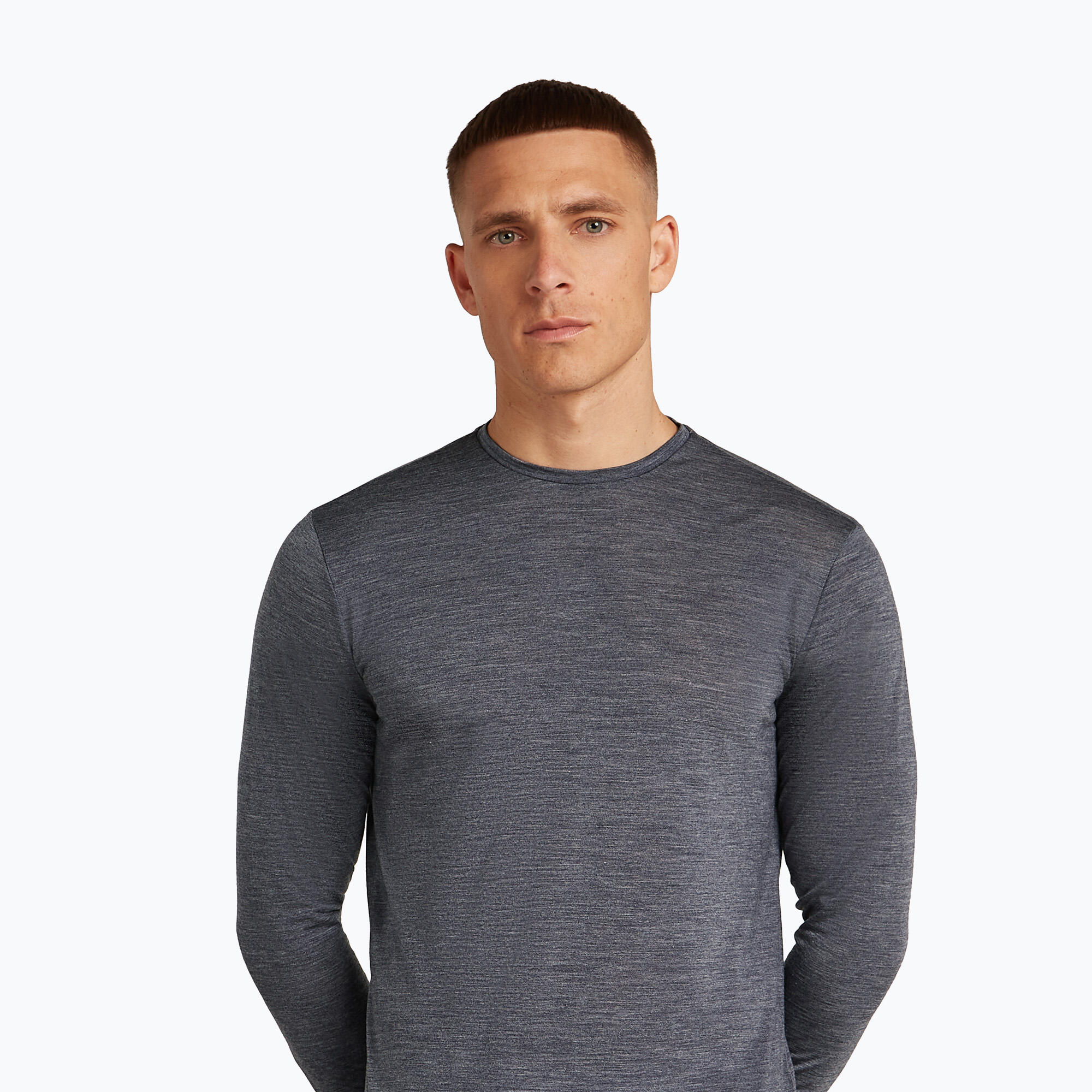 Longsleeve trekkingowy męski icebreaker Merino 125 Cool-Lite Sphere III Tee 5/7
