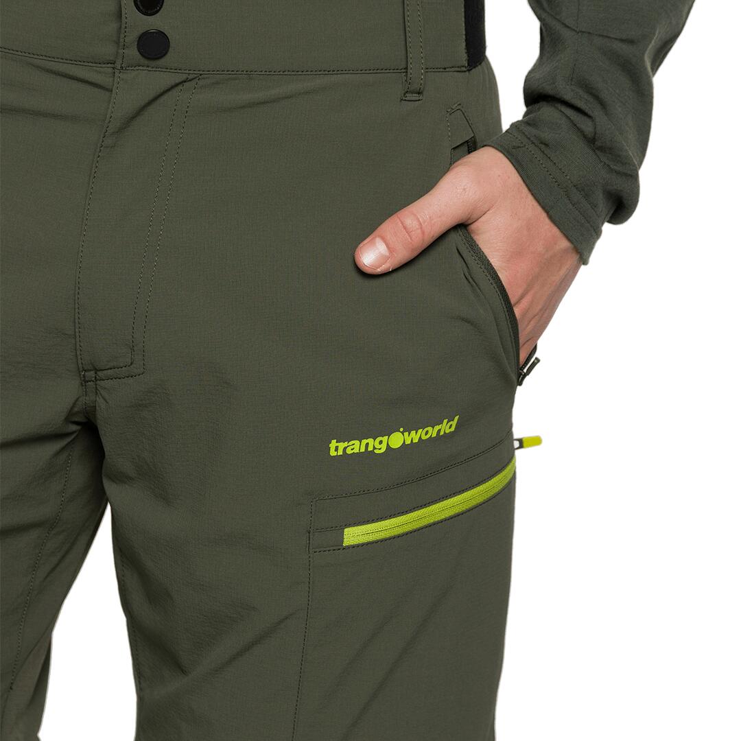Pantalón para Hombre Trangoworld Palec v02 Verde 3/6
