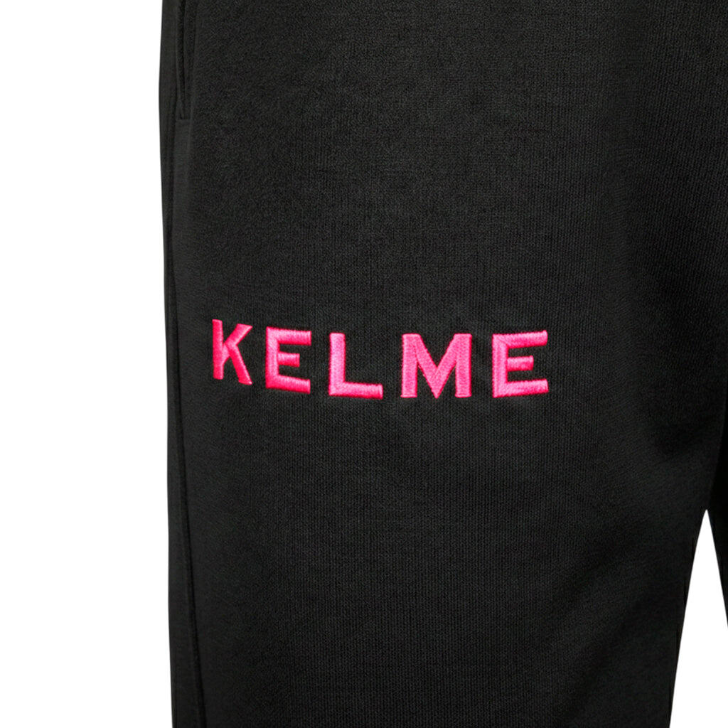 Kelme Pantalón Largo De Chándal Global Negro Y Rosa Unisex 4/4