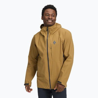 Heren regenjas black diamond highline stretch shell