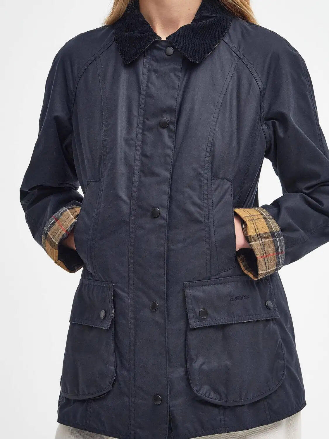 Veste Beadnell Barbour en coton ciré - Femme 6/7