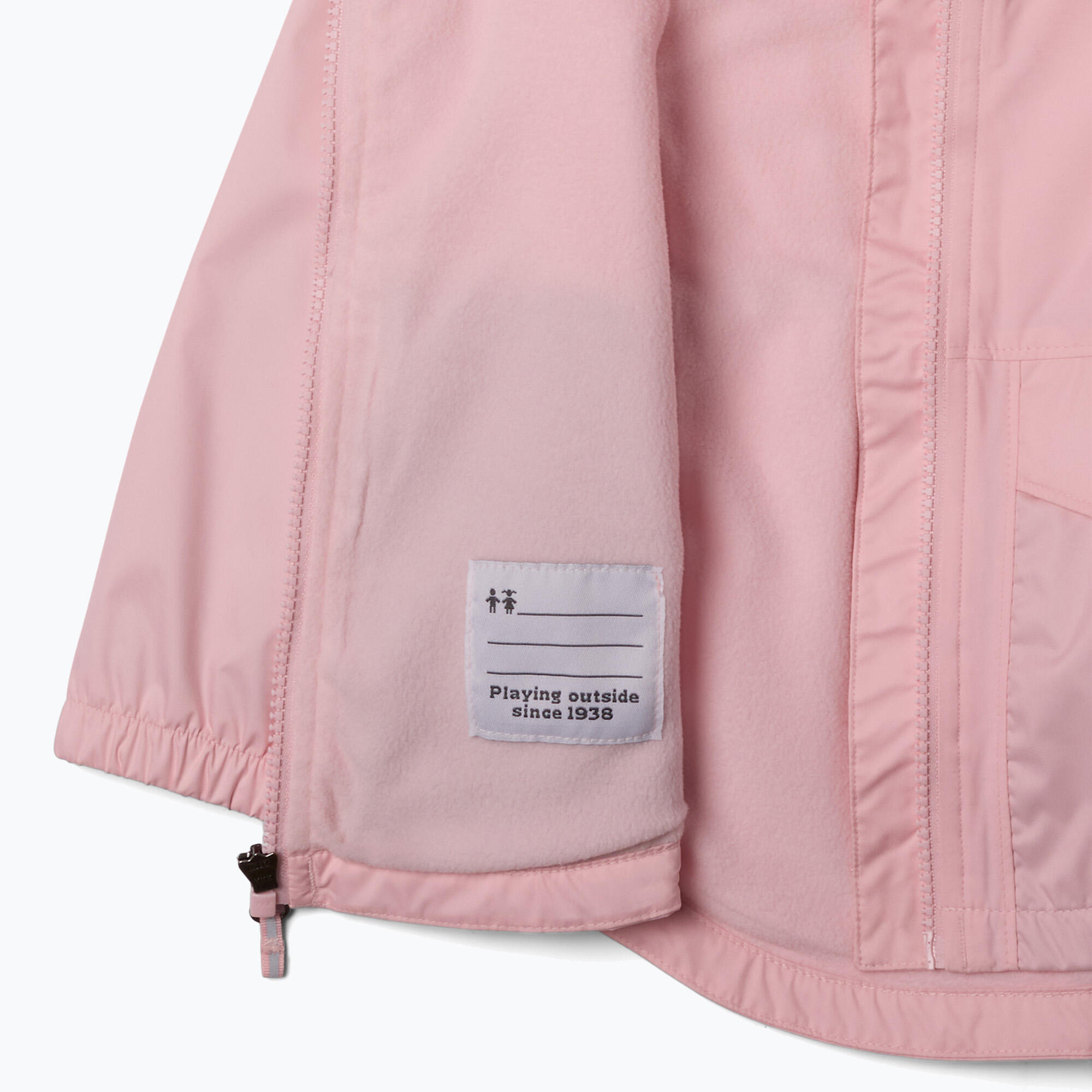 Veste imperméable pour enfants Columbia Rainy Trails II Fleece 3/4
