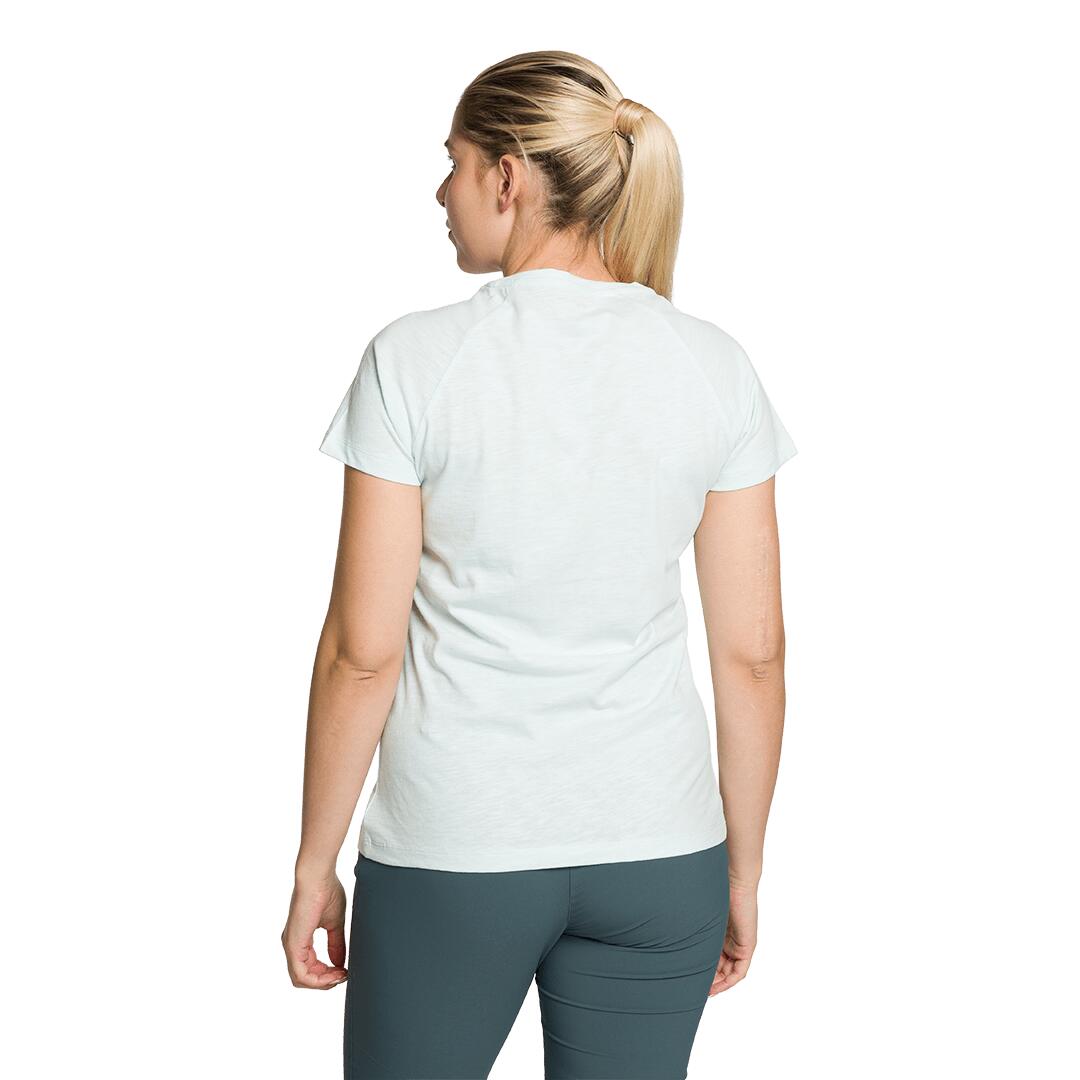 Camiseta para Mujer Trangoworld Cobden Azul 3/4