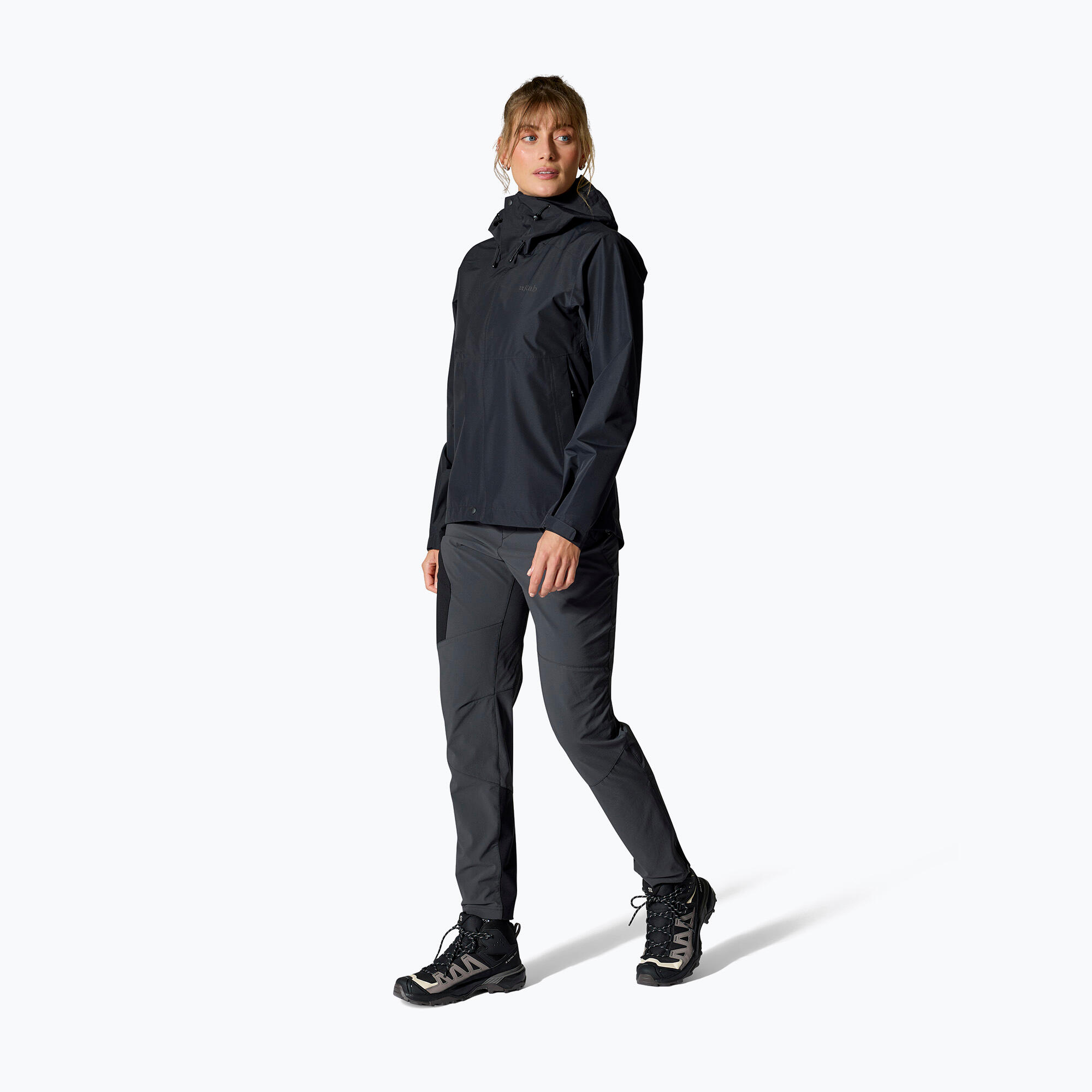 Casaco impermeável feminino Rab Downpour 2/7