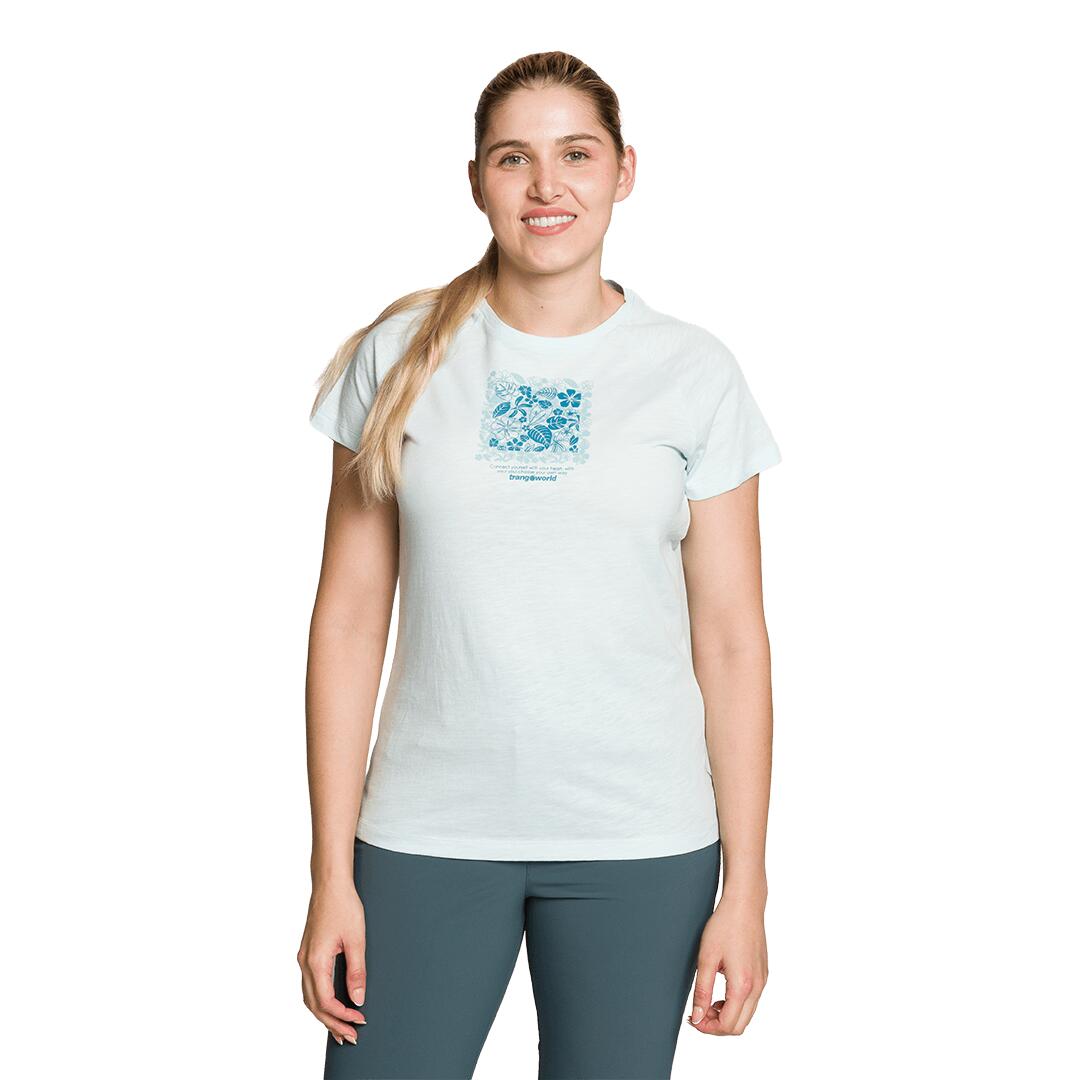 Camiseta para Mujer Trangoworld Cobden Azul 2/4