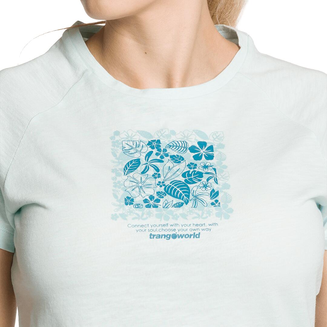 Camiseta para Mujer Trangoworld Cobden Azul 4/4