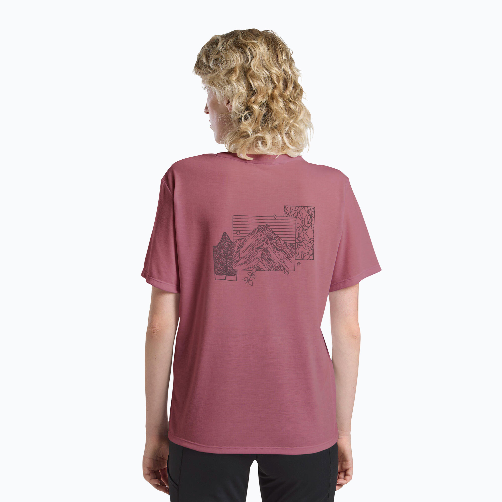 T-shirt femme Jack Wolfskin Vonnan Graphic 3/7