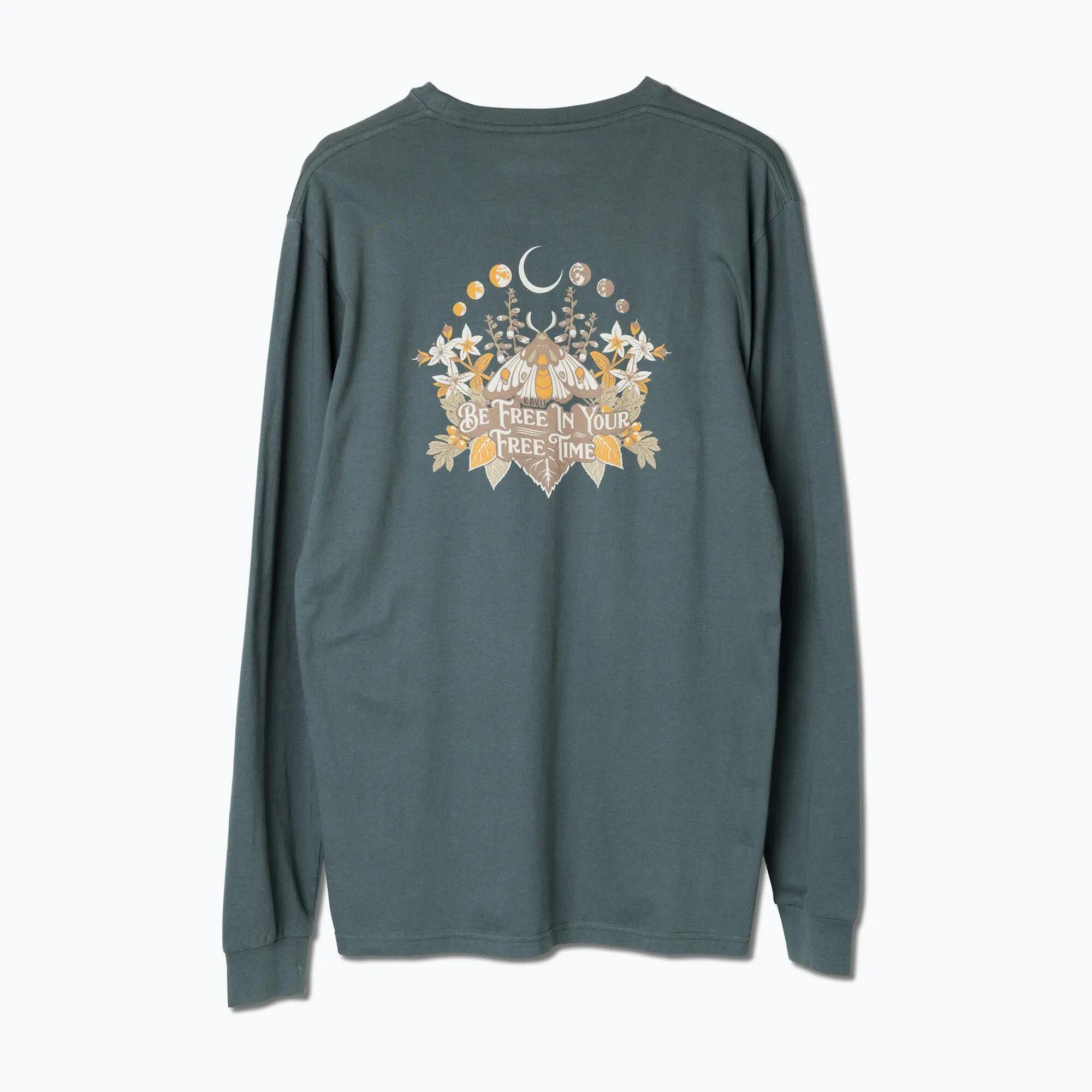 Maglia a maniche lunghe da uomo KAVU Free Time 2/3