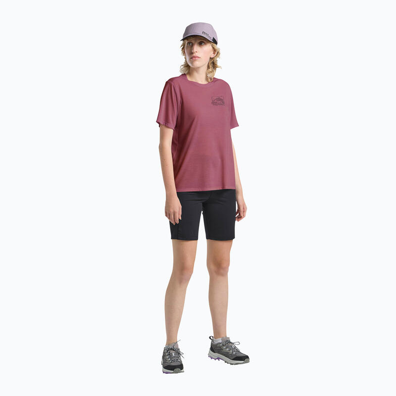 Tricou damă Jack Wolfskin Vonnan Graphic