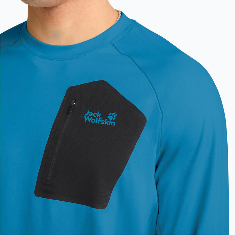 Bluză cu mânecă lungă pentru bărbați Jack Wolfskin Prelight Trail Crew