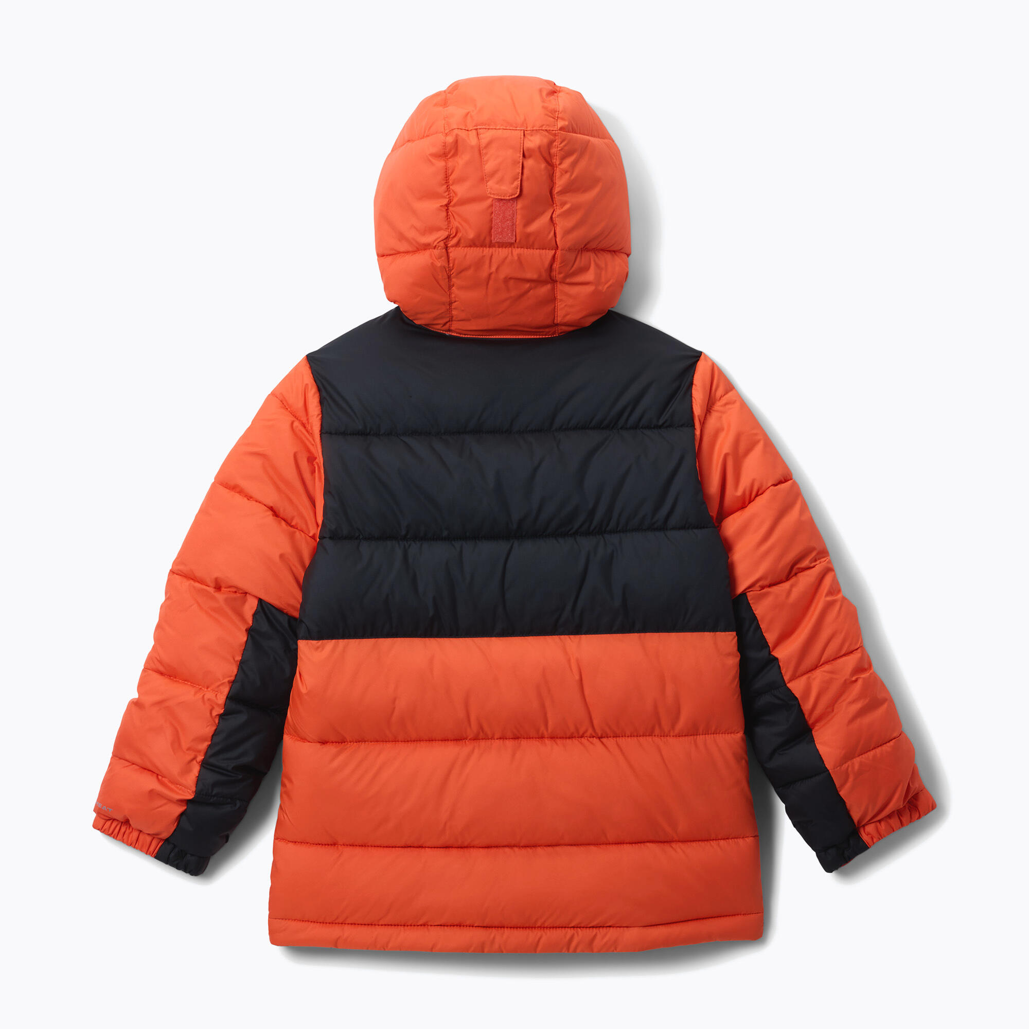 Casaco infantil acolchoado Columbia Pike Lake II com capuz 2/4