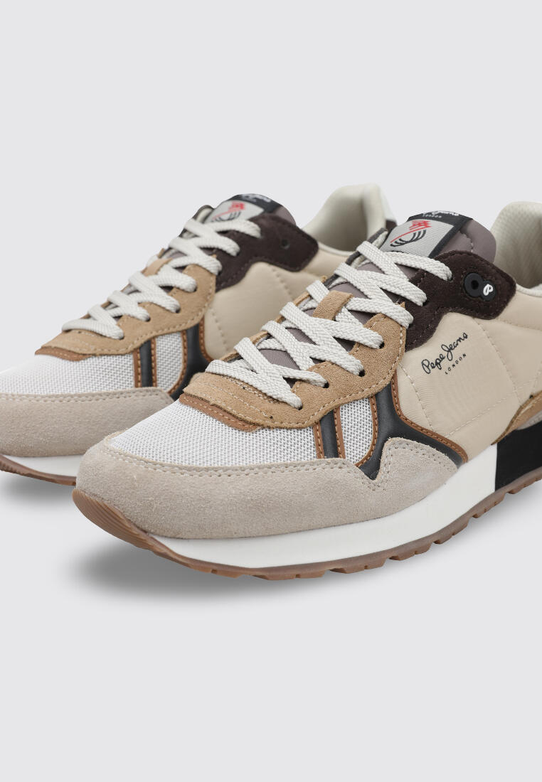 Chaussure de randonnée Baskets Homme Pepe Jeans BRIT BACK Ble 3/4