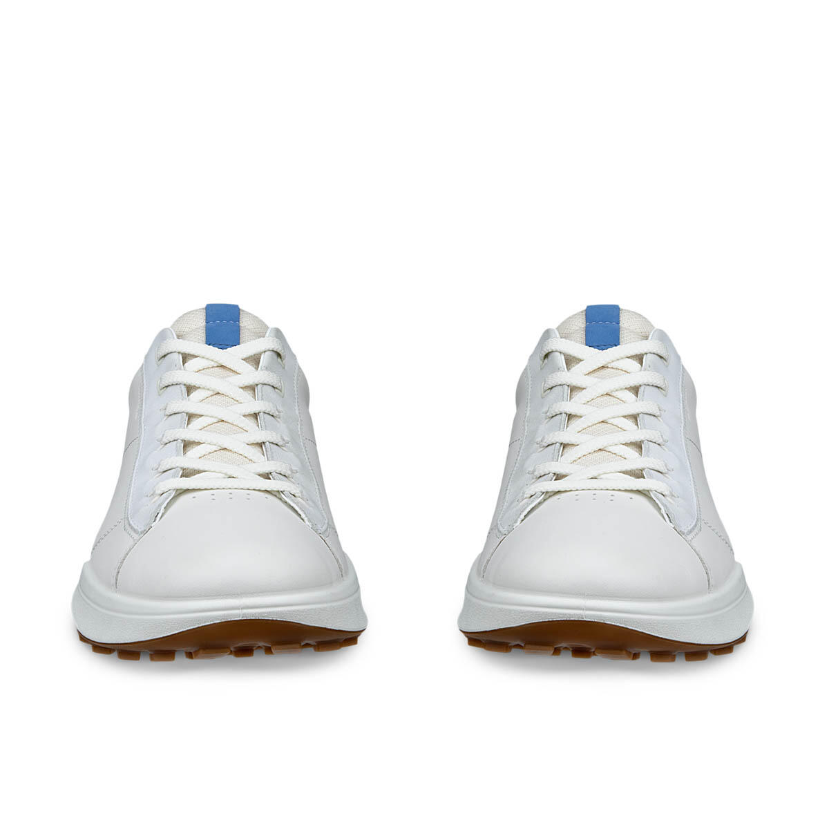 ECCO Men Street Vibe Sapatos de golfe para homem, Branco/Azul Federal 3/6