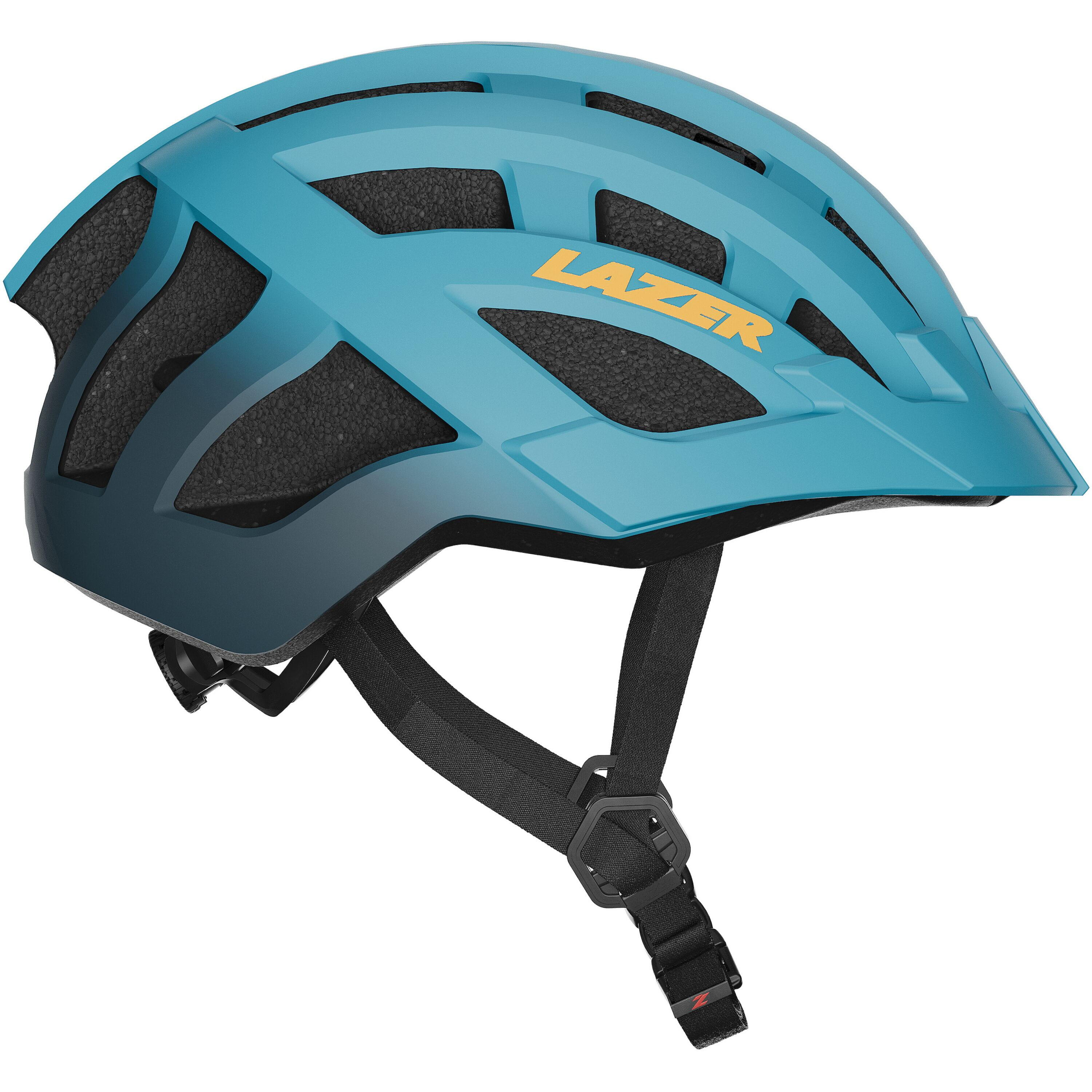 LAZER J1 Helmet, Purple/Turquoise, Uni-Youth