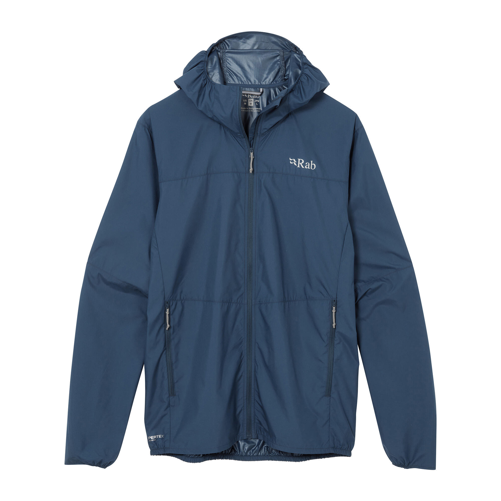 Casaco corta-vento masculino Rab Windgather Hoody 3/3
