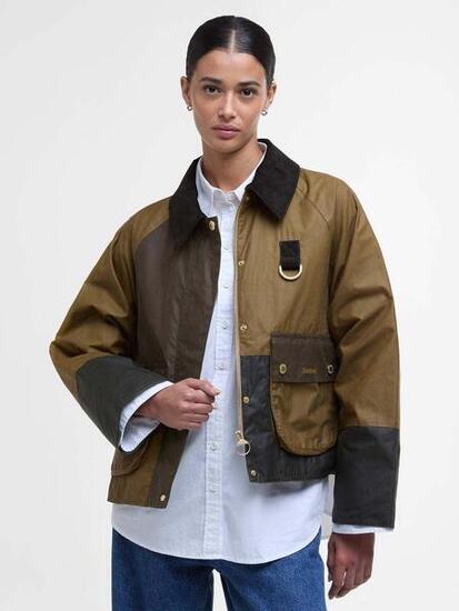 Veste Alma Barbour en coton ciré - Femme