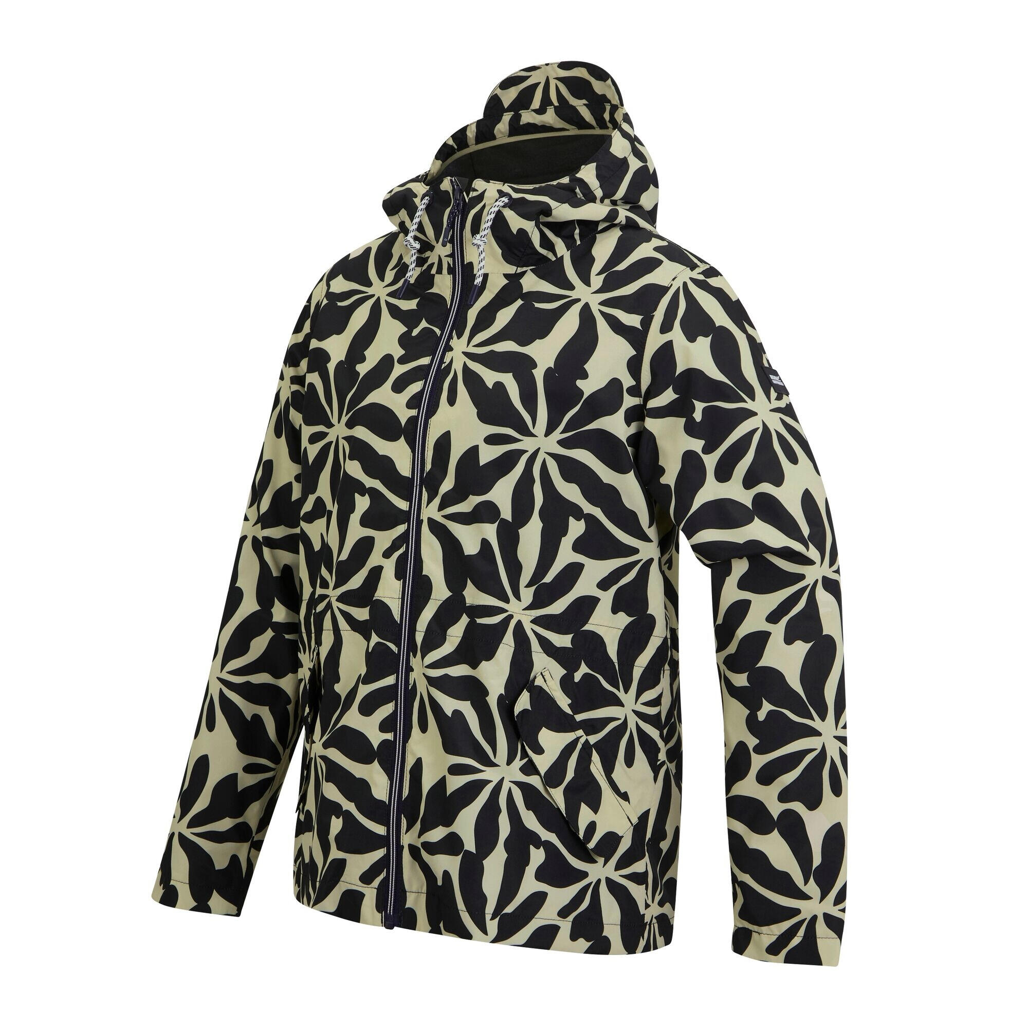 Veste Imperméable Motif/style Floral Abstrait BAYLETTA Femme (Multicolore) 3/5