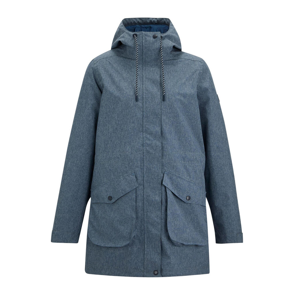 Womens/Ladies Norana Waterproof Jacket (Chambray/Dark Denim)
