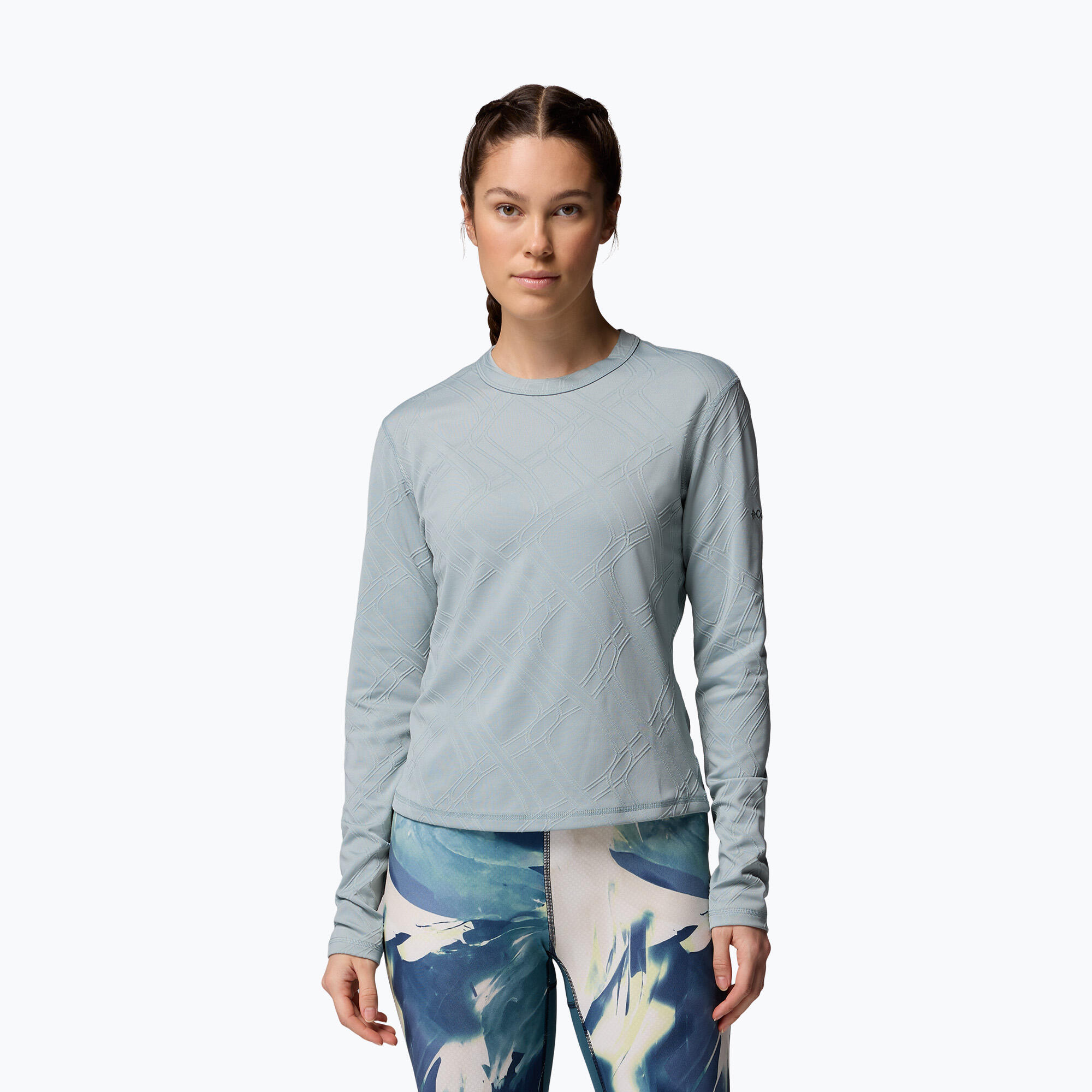 T-shirt à manches longues de trekking pour femme Columbia Granite Point Crew 1/6