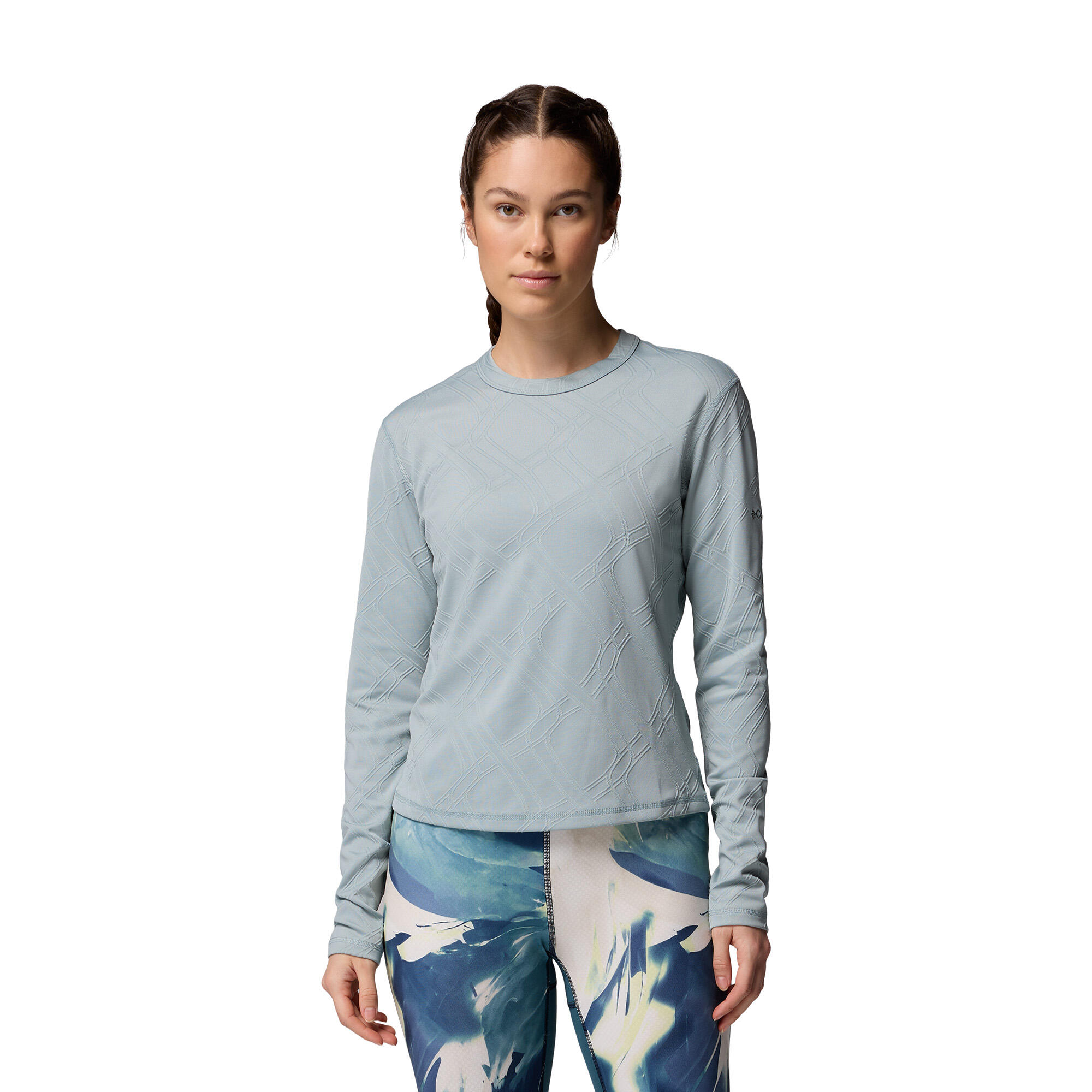 T-shirt à manches longues de trekking pour femme Columbia Granite Point Crew 6/6