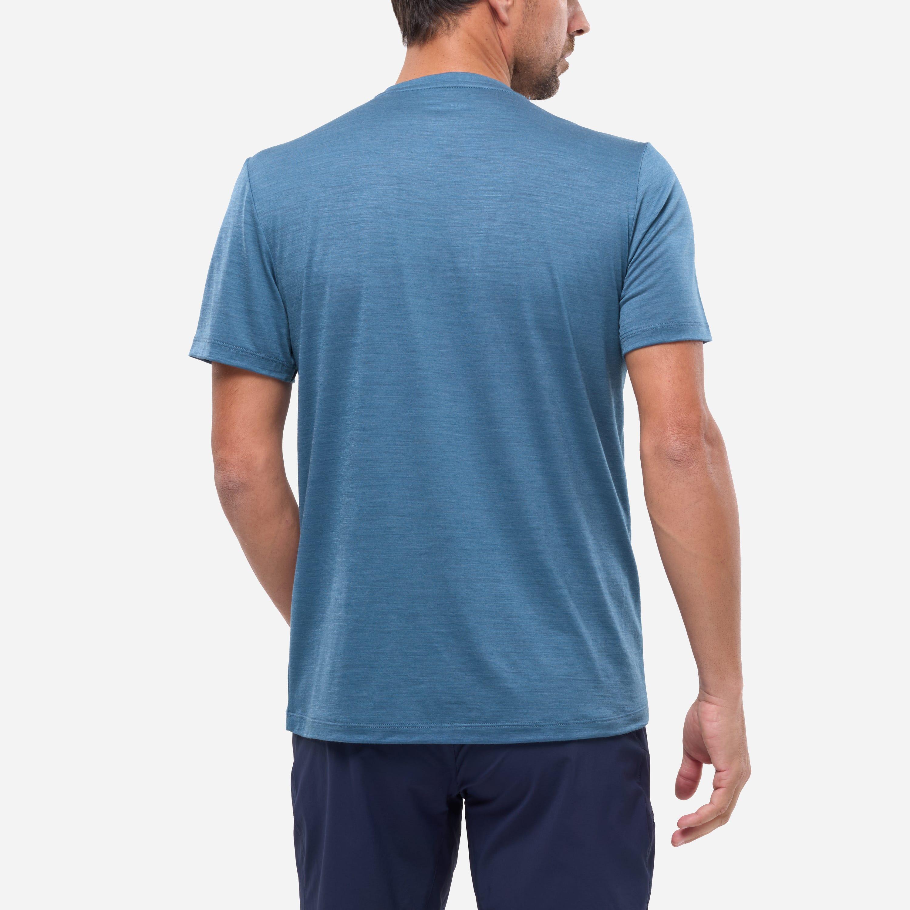 Herren Wandern - Trekking Tee-Shirt  UBIC WOOL 4/4