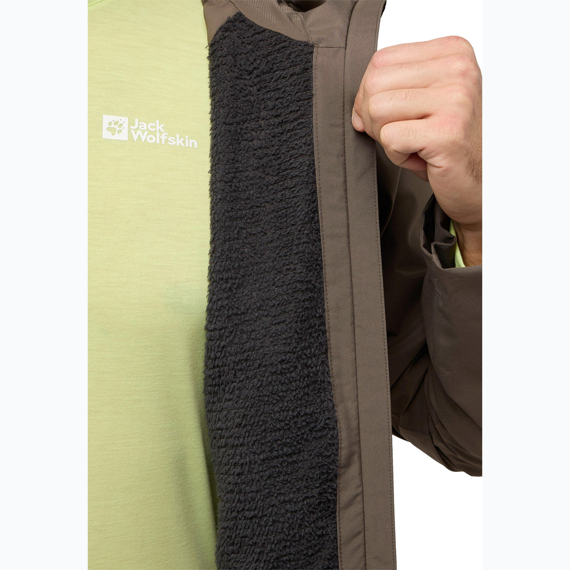 Heren regenjas Jack Wolfskin Prelight 2L Ins 5/7