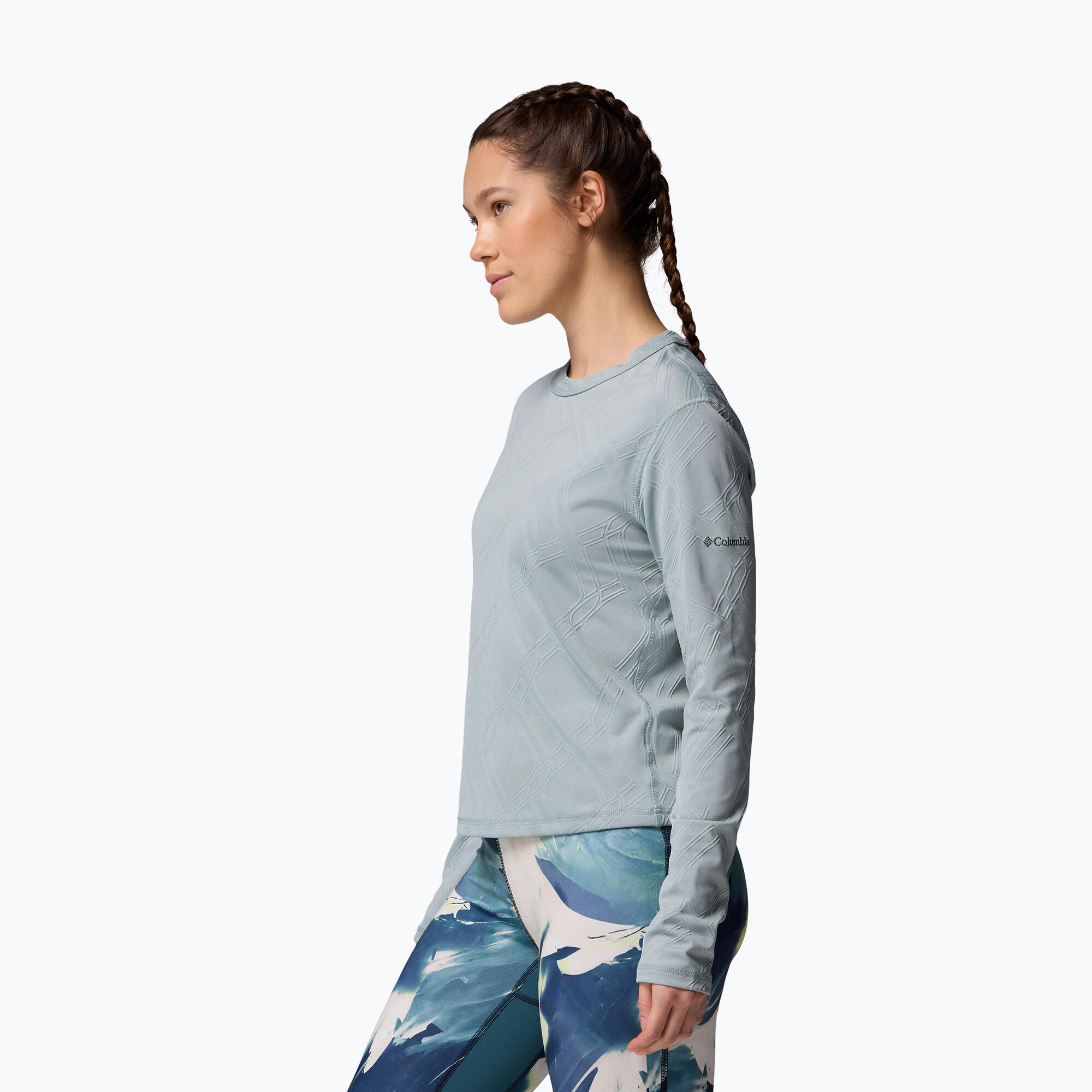 T-shirt à manches longues de trekking pour femme Columbia Granite Point Crew 4/6