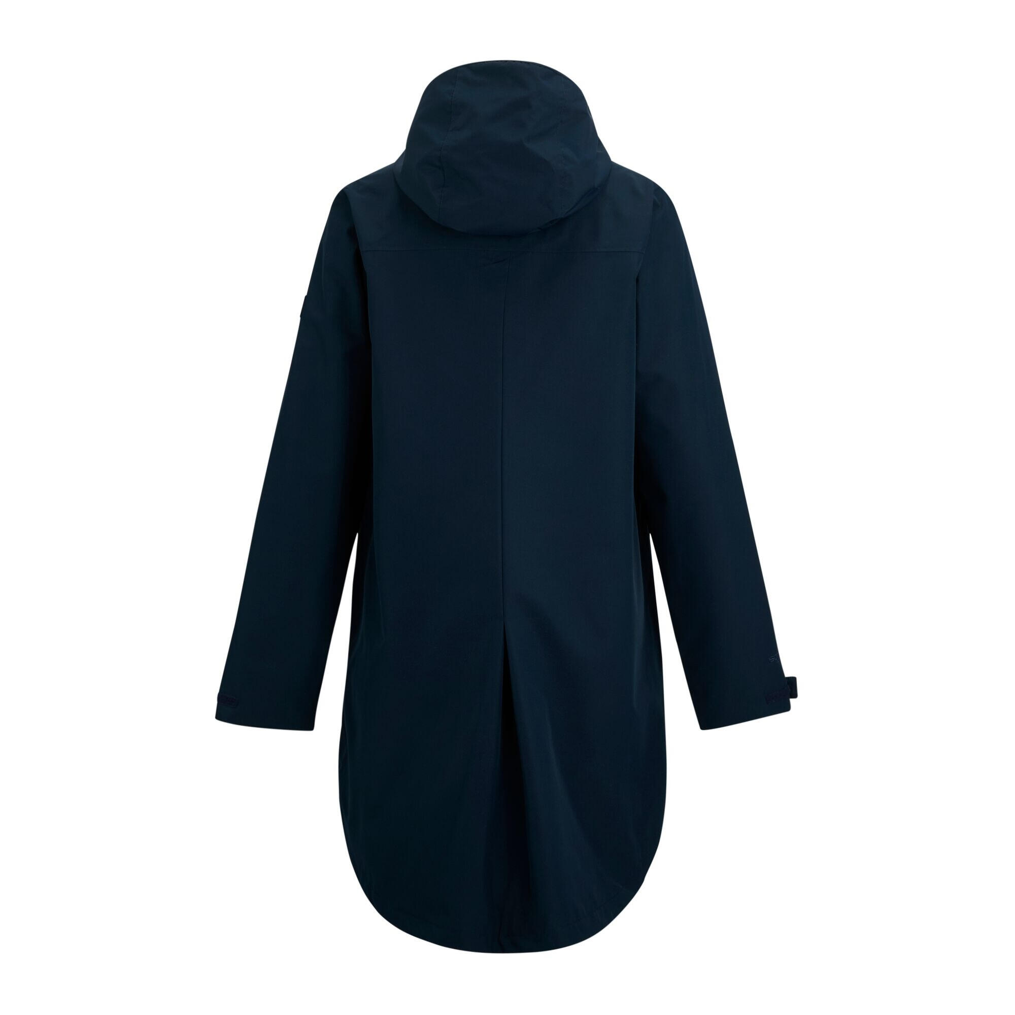 Chaqueta Impermeable Brianka para Mujer Azul Marino 2/5
