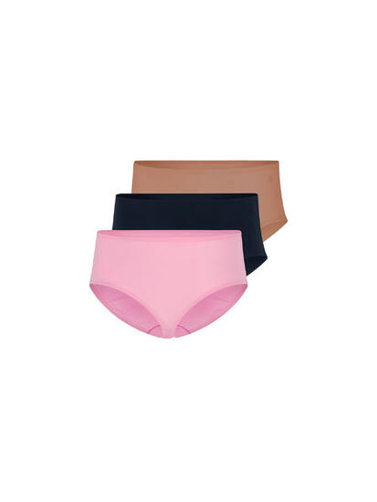 Hipster bequeme Panty Damen - Sport Active Light Flex mehrfarbig