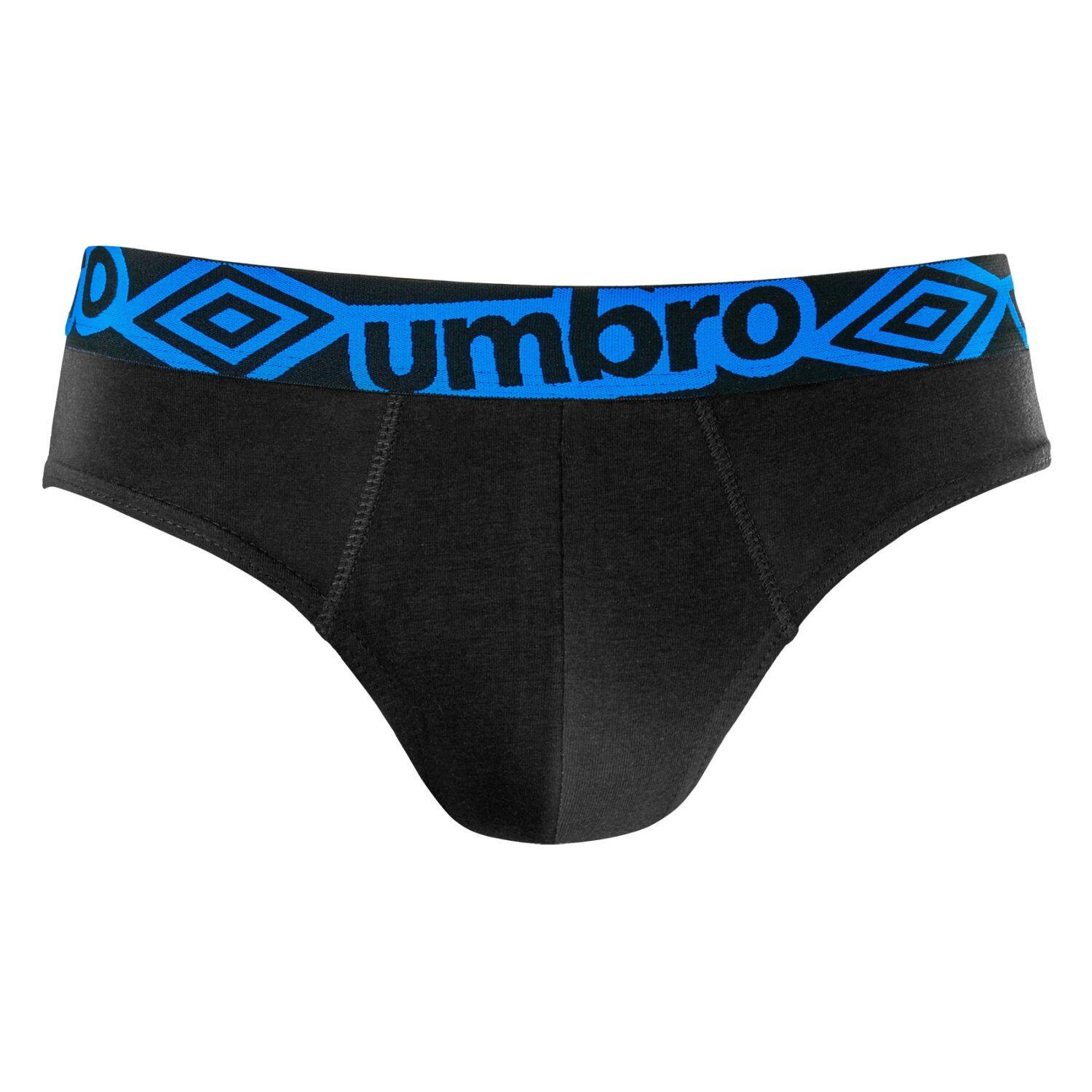 Lot de 3 slips homme en coton ceinture bleue Diamon 4/5