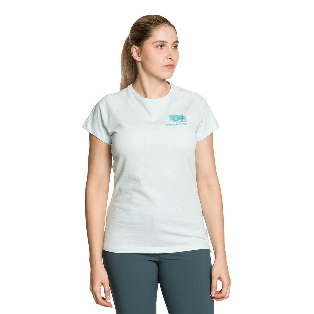 Camiseta para Mujer Trangoworld Wakool Azul 2/5
