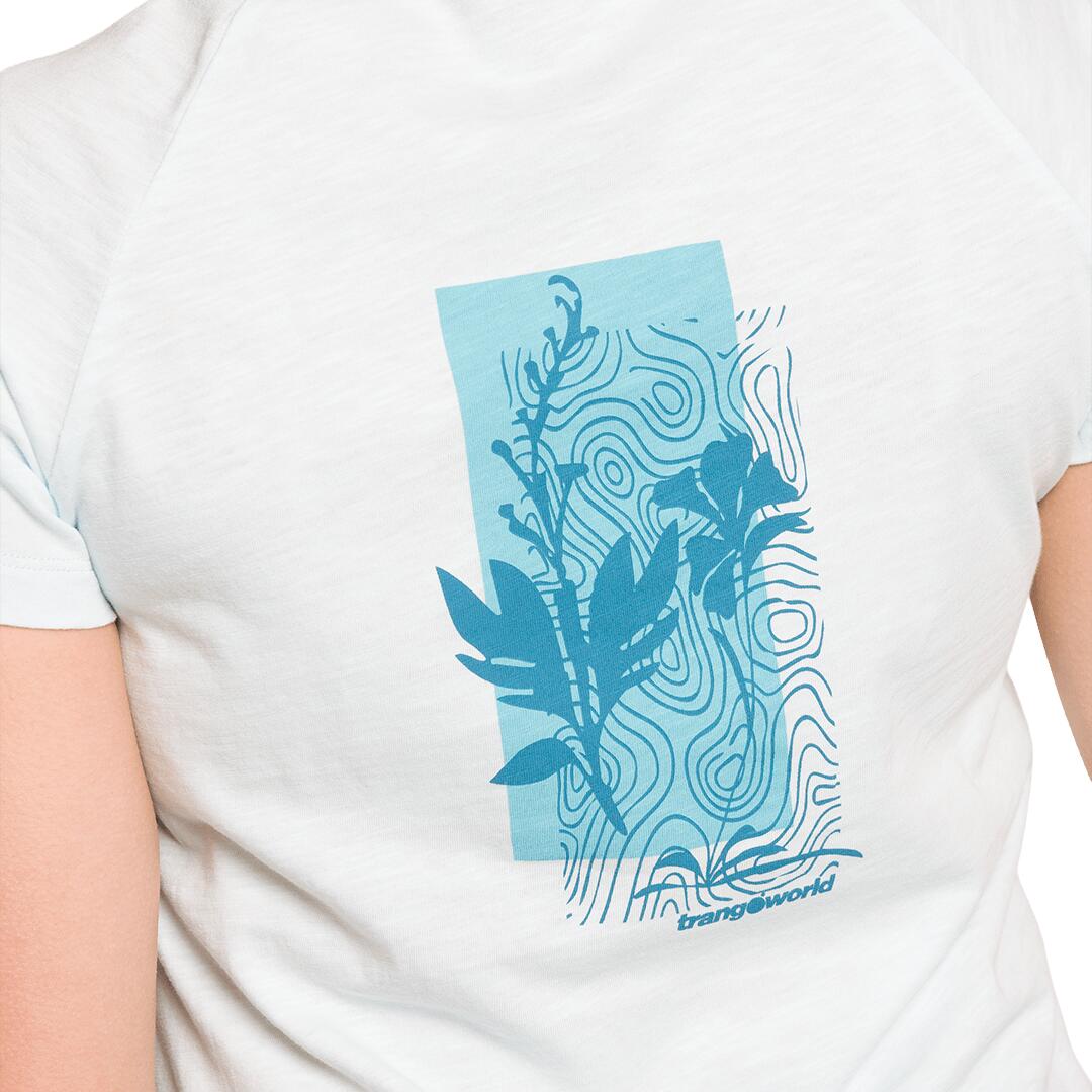 Camiseta para Mujer Trangoworld Wakool Azul 4/5
