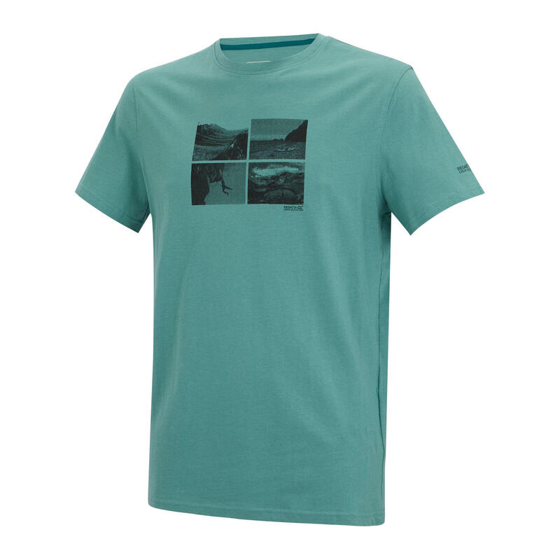 Tricou Drumeții În Natură Regatta Breezed Photo Collage Bărbați