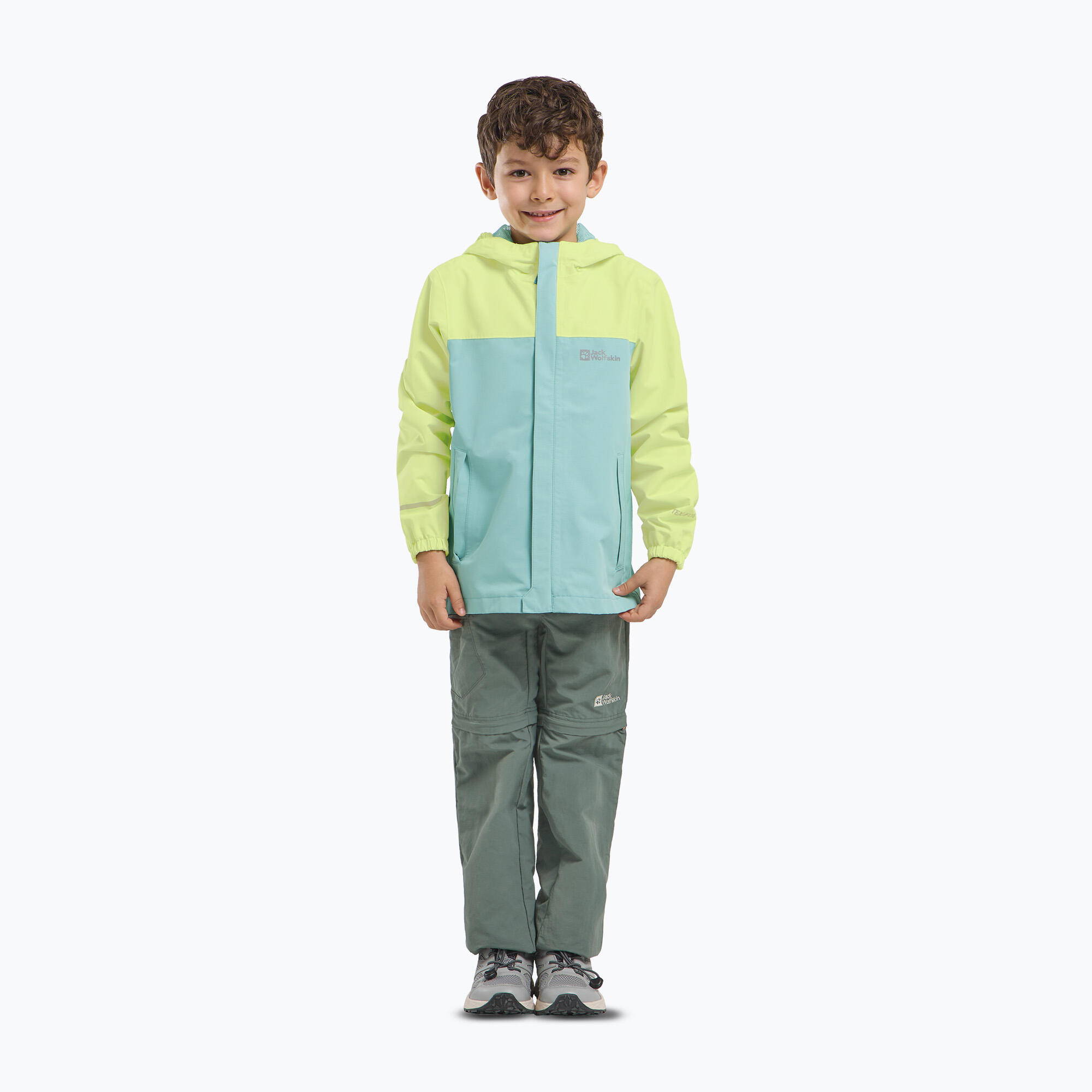 Giacca antipioggia per bambini Jack Wolfskin Tucan 6/7