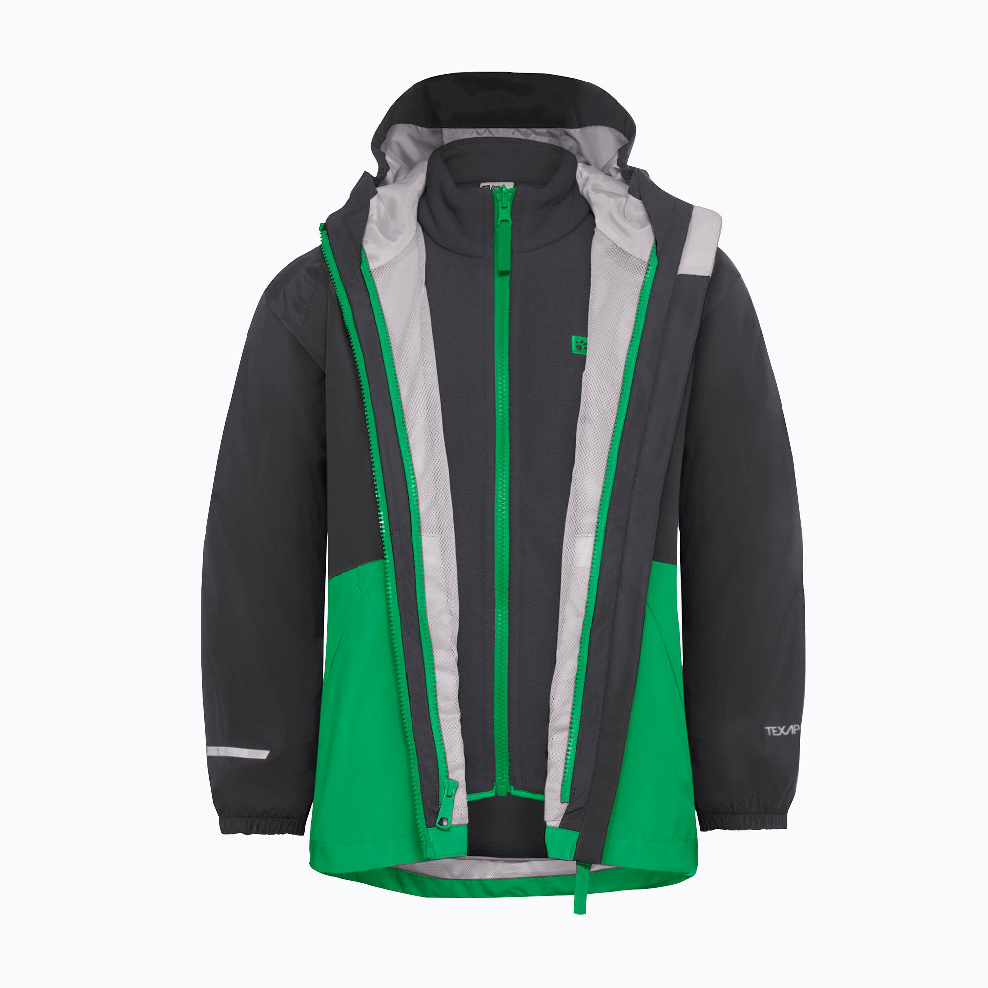 Veste 3 en 1 pour enfants Jack Wolfskin Iceland 3IN1 3/7