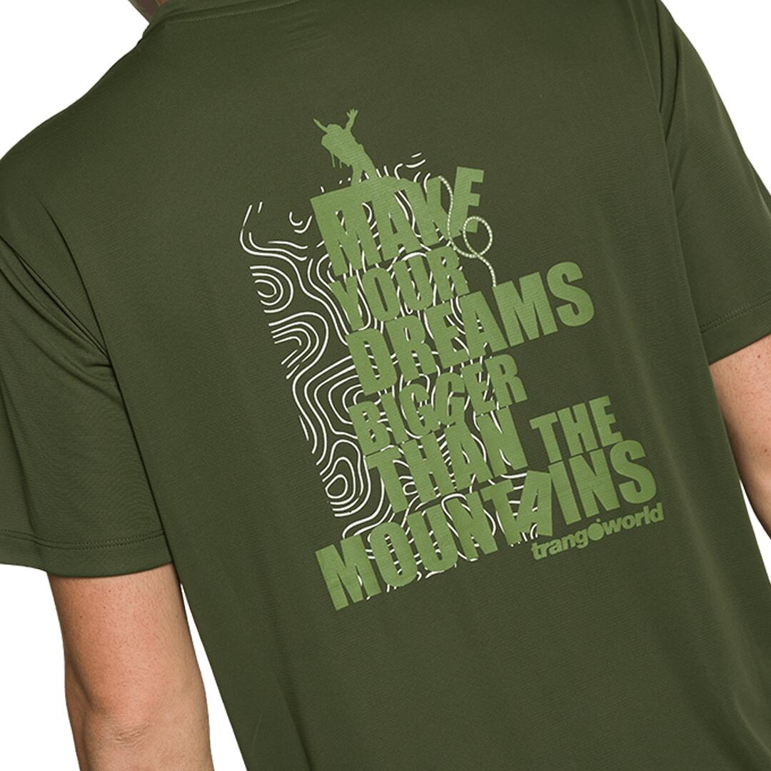 Camiseta para Hombre Trangoworld Keilor Verde 4/5
