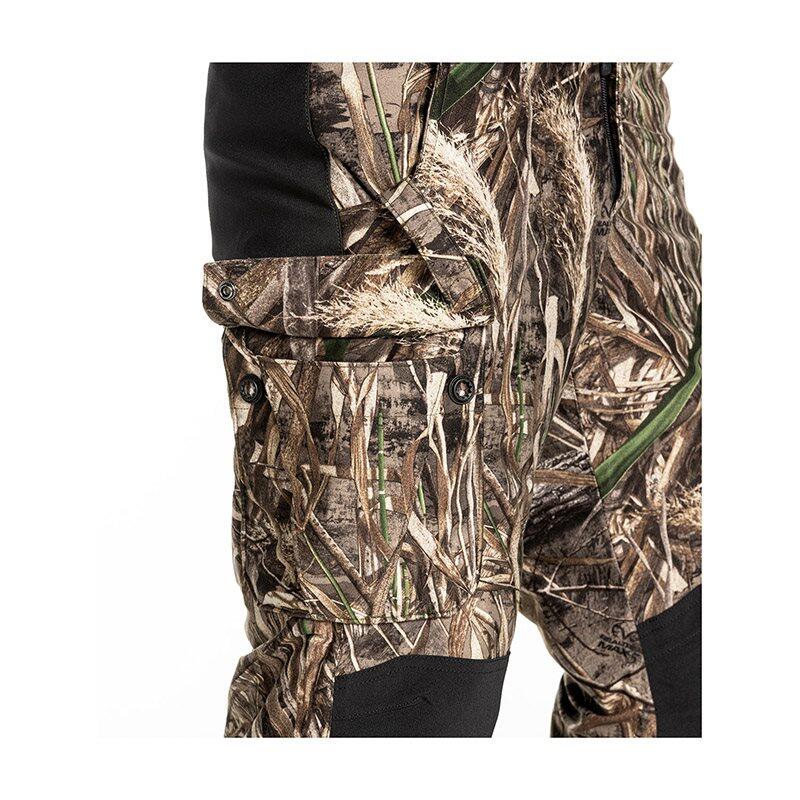 Pantalón caza impermeable camuflaje Hombre - XPO Pro RF Max5 4/7
