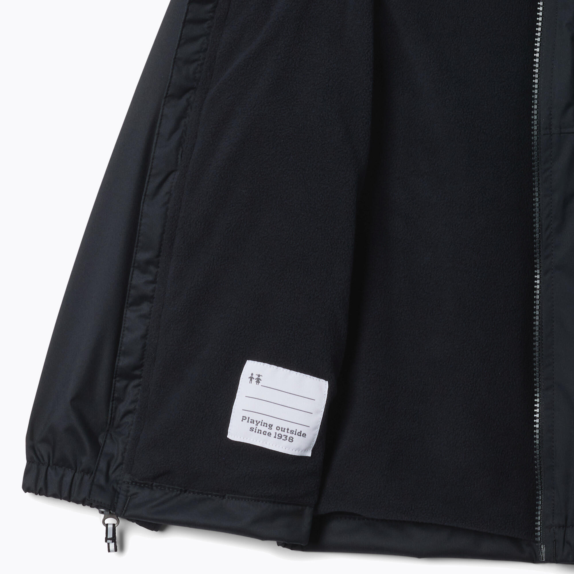 Veste imperméable pour enfants Columbia Rainy Trails II Fleece 3/4