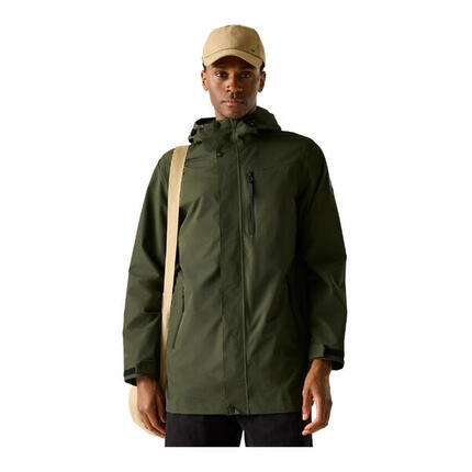 Chaqueta de Cáscara Daledon de Impermeable para Hombre Vaquero Luz de Luna