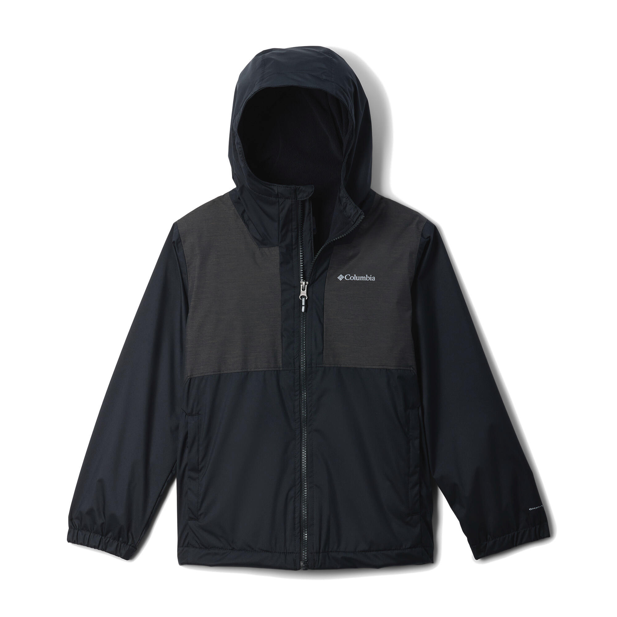 Veste imperméable pour enfants Columbia Rainy Trails II Fleece 4/4