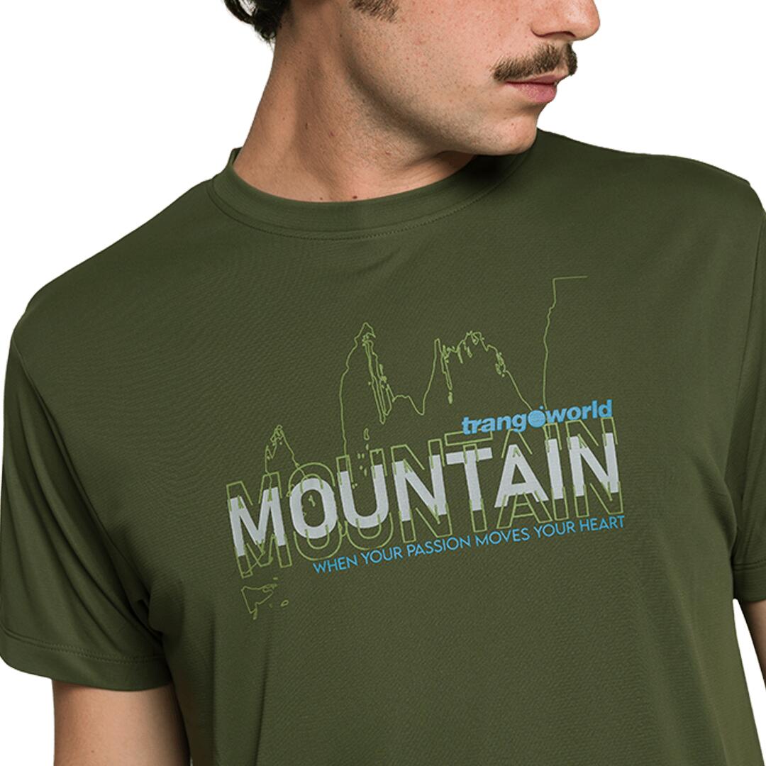 Camiseta para Hombre Trangoworld Trangom Verde 4/4