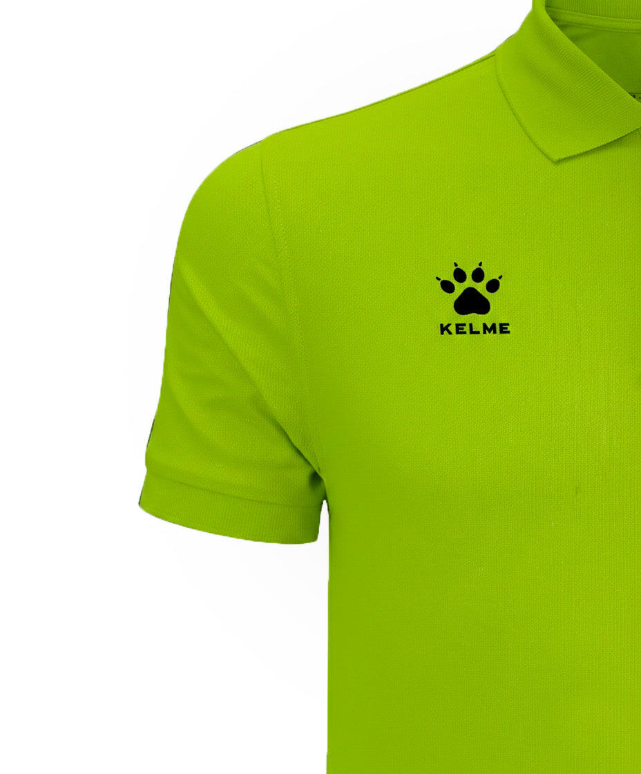 Kelme Polo Manga Corta Street Verde Unisex 2/3