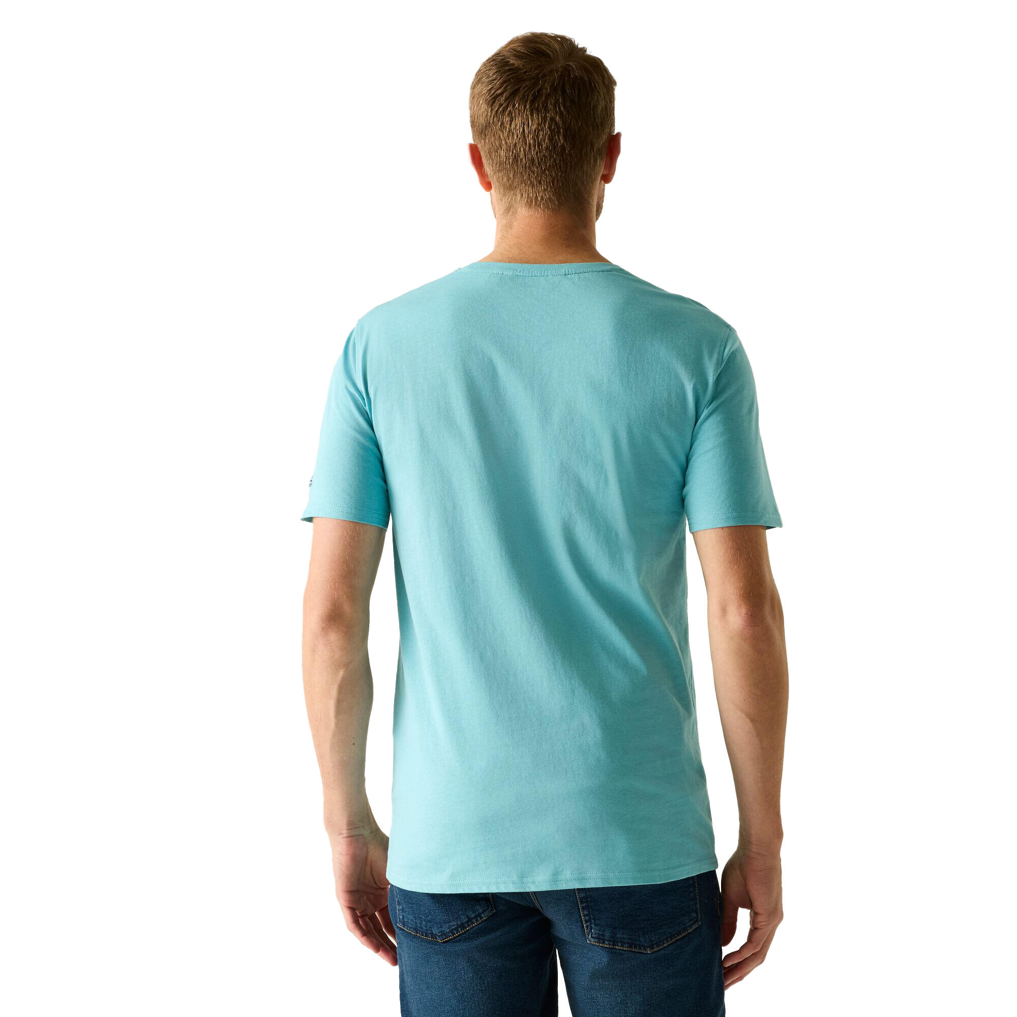 Heren Cline IX Surfboard TShirt (Noords Blauw) 4/5