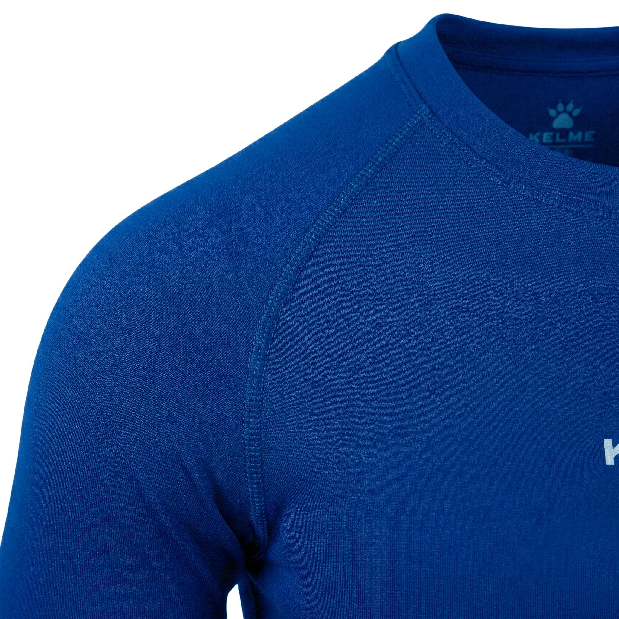 Kelme Camiseta Térmica Manga Larga Azul Unisex 3/4