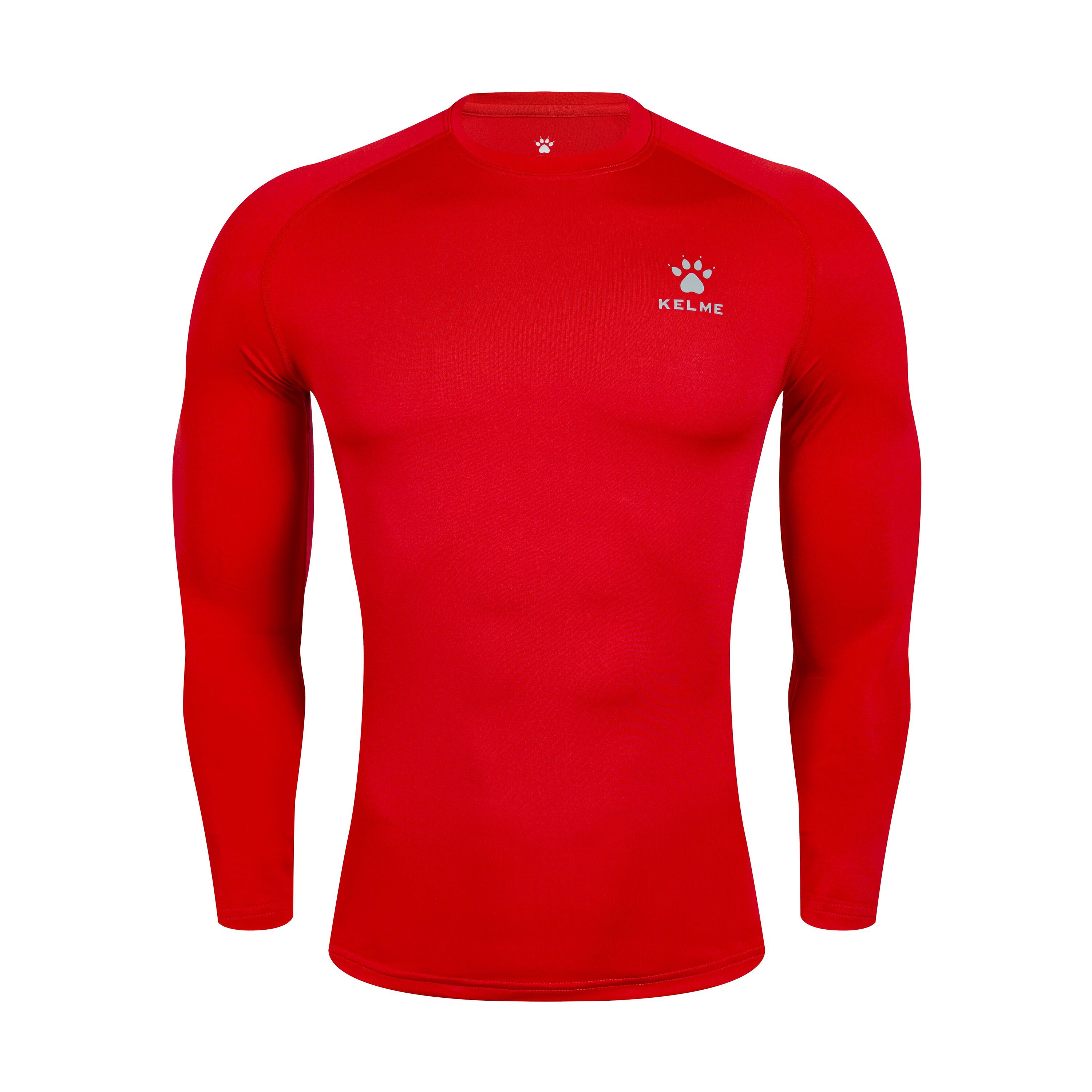Kelme Camiseta Térmica De Manga Larga Rojo Unisex 3/3