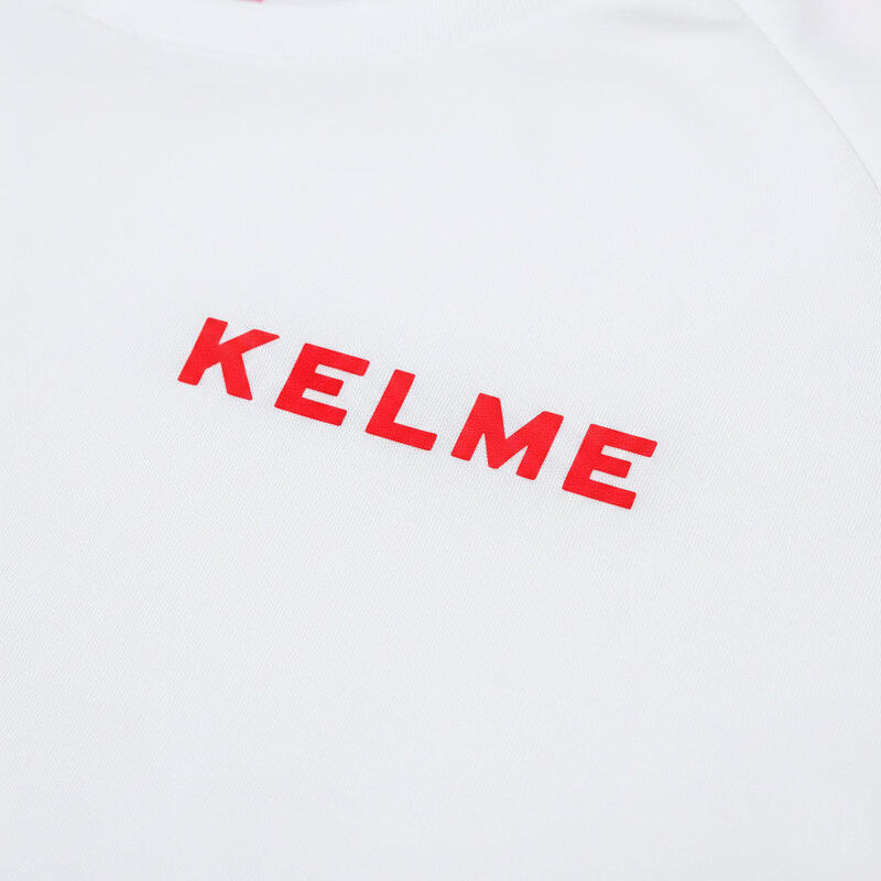 Kelme Camiseta De Manga Corta Lince Blanco Unisex