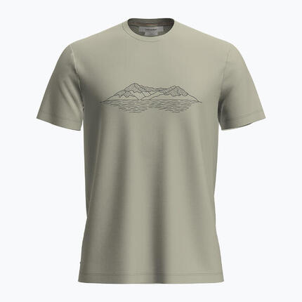 T-shirt de trekking homme icebreaker Merino 150 Tech Lite SS T Pukaki Reflected