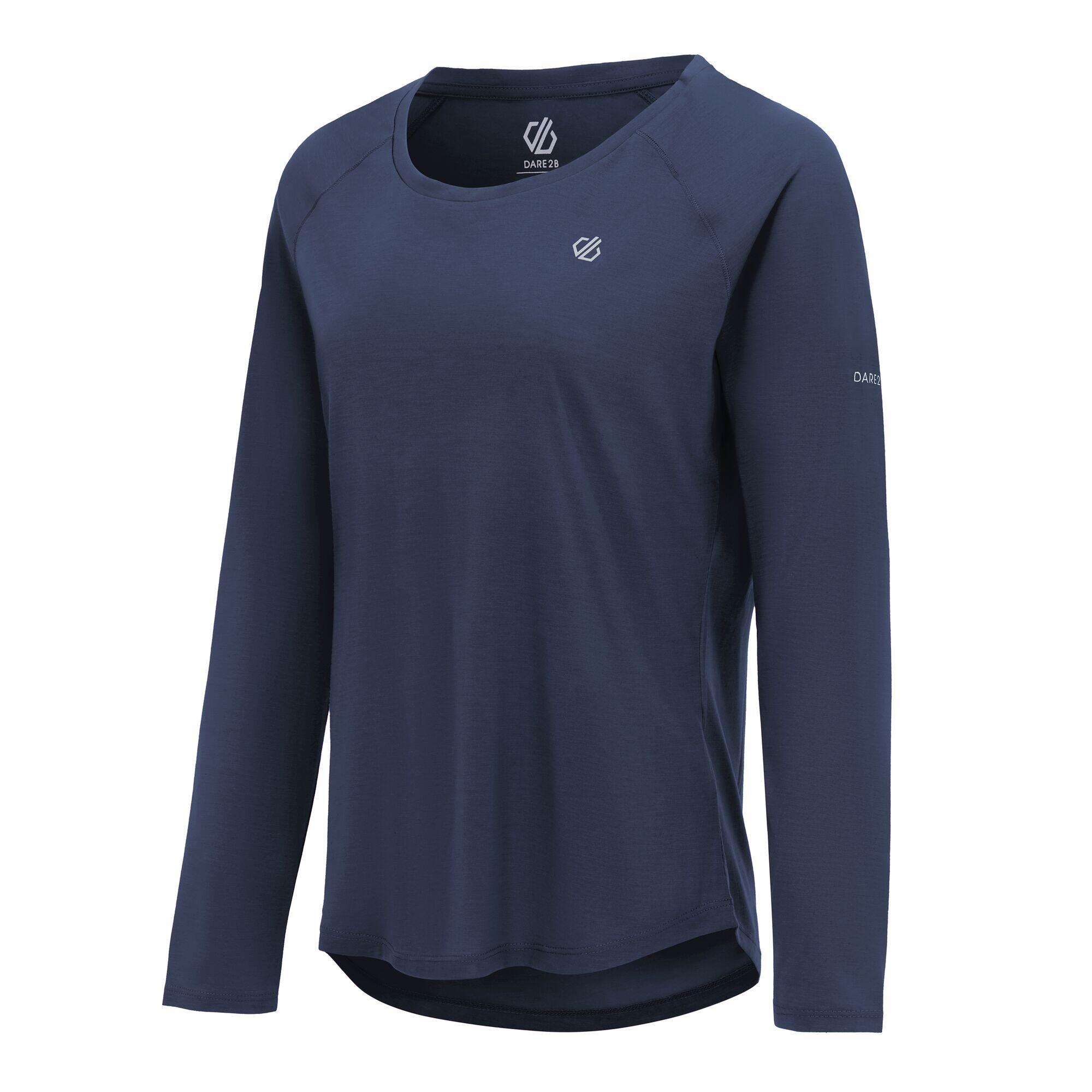 Tshirt Manches Longues SERENITY Femme (Bleu Marine) 3/4