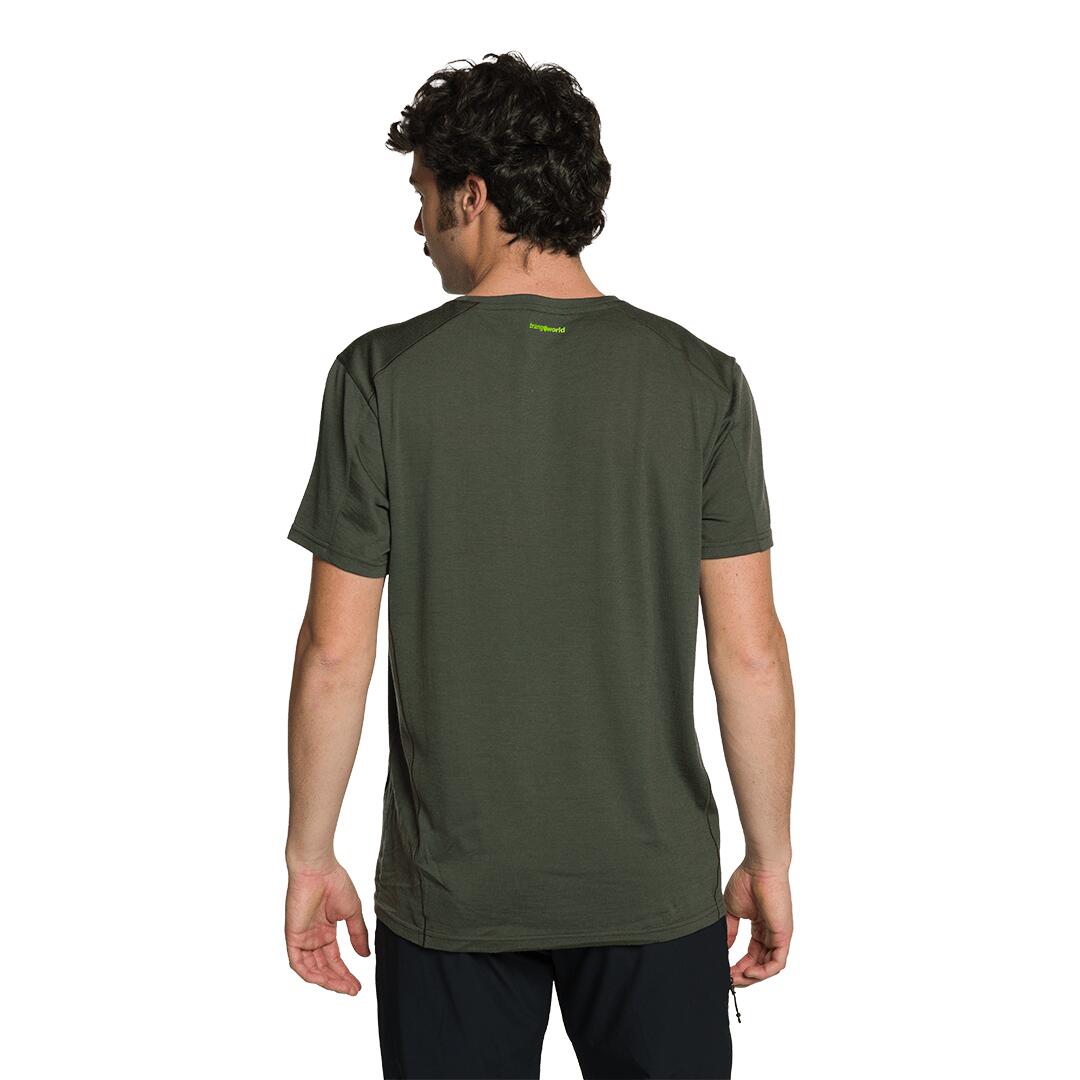 Camiseta para Hombre Trangoworld Arvieux Verde 3/4